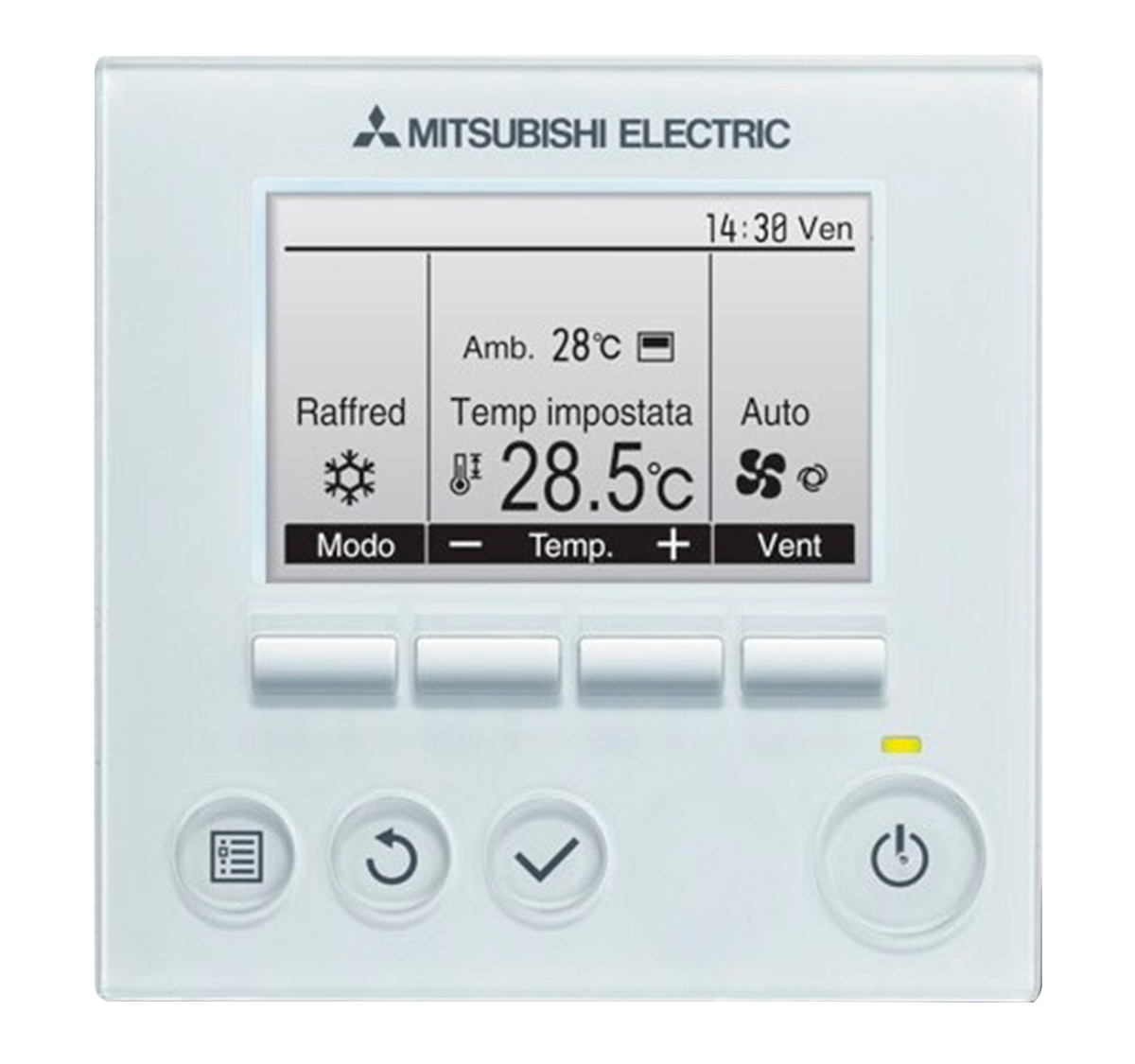 mitsubishi electric dc inverter control remoto modelo par-40-41maa gama mr slim serie s