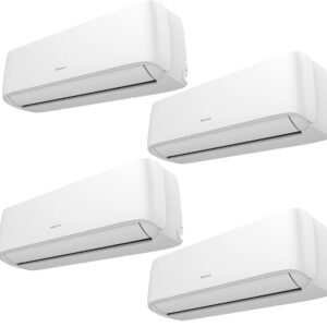 Aire Acondicionado 4x1 Hisense Inverter DC Serie STYLE<span class=spantipro>Condensadora 4AMW81U4RAA Multisplit (2)STYLE 25 + (2)35</span>